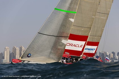 16 11 2010 - Dubai (UAE) - Dubai Louis Vuitton Trophy -  BMW ORACLE Racing Vs Synergy