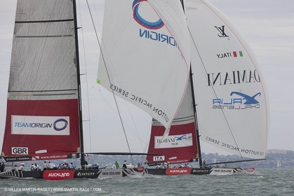 09 02 2009 - Auckland (NZL) -  Louis Vuitton Pacific Series -  Racing Day 9 - Round Robin 2