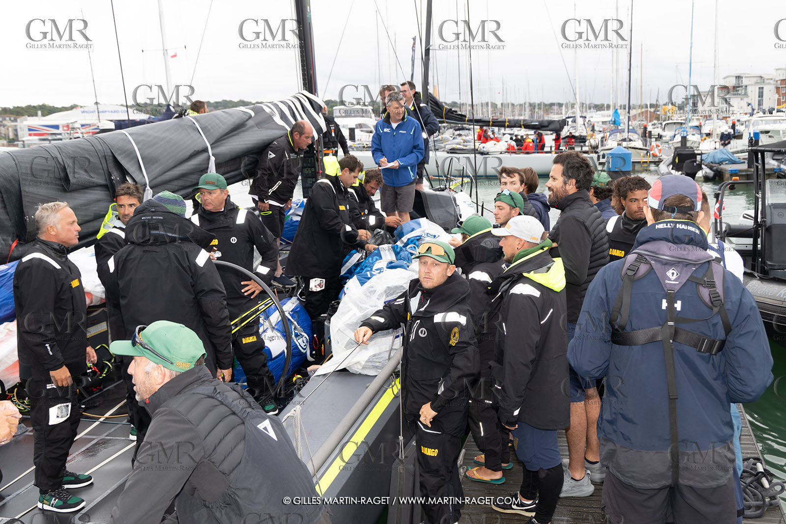 21 07 2025, Cowes (UK, IOW), Admiral's Cup 2025, Arrival Channel Race