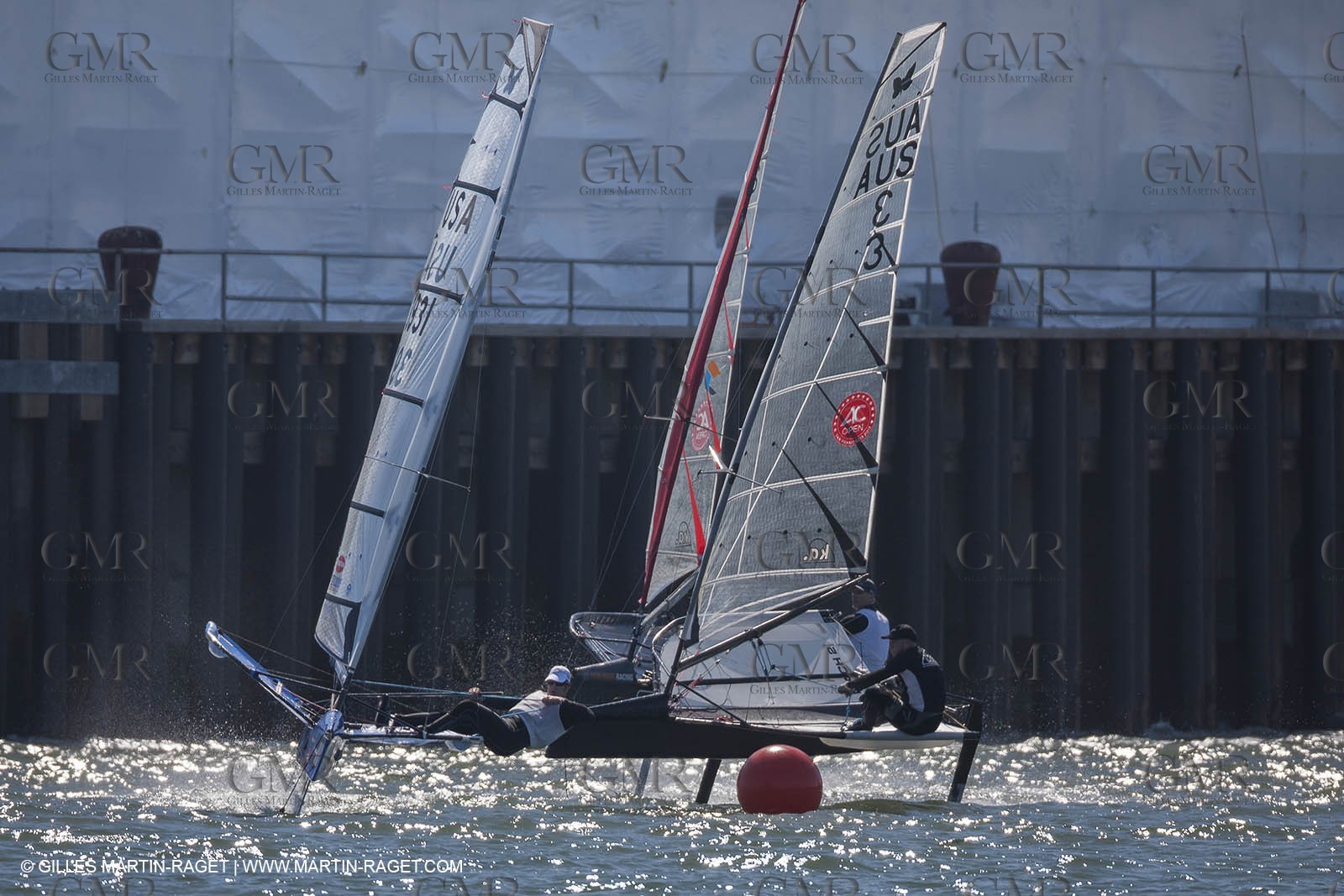 08 09 2013 - San Francisco (USA,CA) - 34th America's Cup - Final Match - Race Day 2