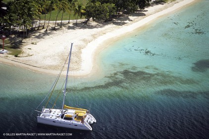 Cruising multihull mooring