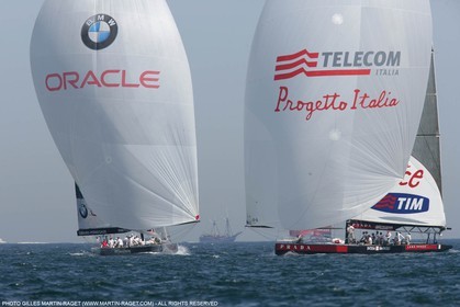 18 05 2007-Valencia (Spain)- 32nd America's Cup - Louis Vuitton Cup - Semi-final - Day 5 - BMW ORACLE racing