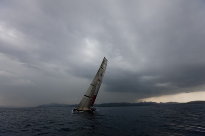 19 05 2010 - La Maddalena (ITA, Sardinia) Louis Vuitton Trophy - BMW ORACLE Racing - Training
