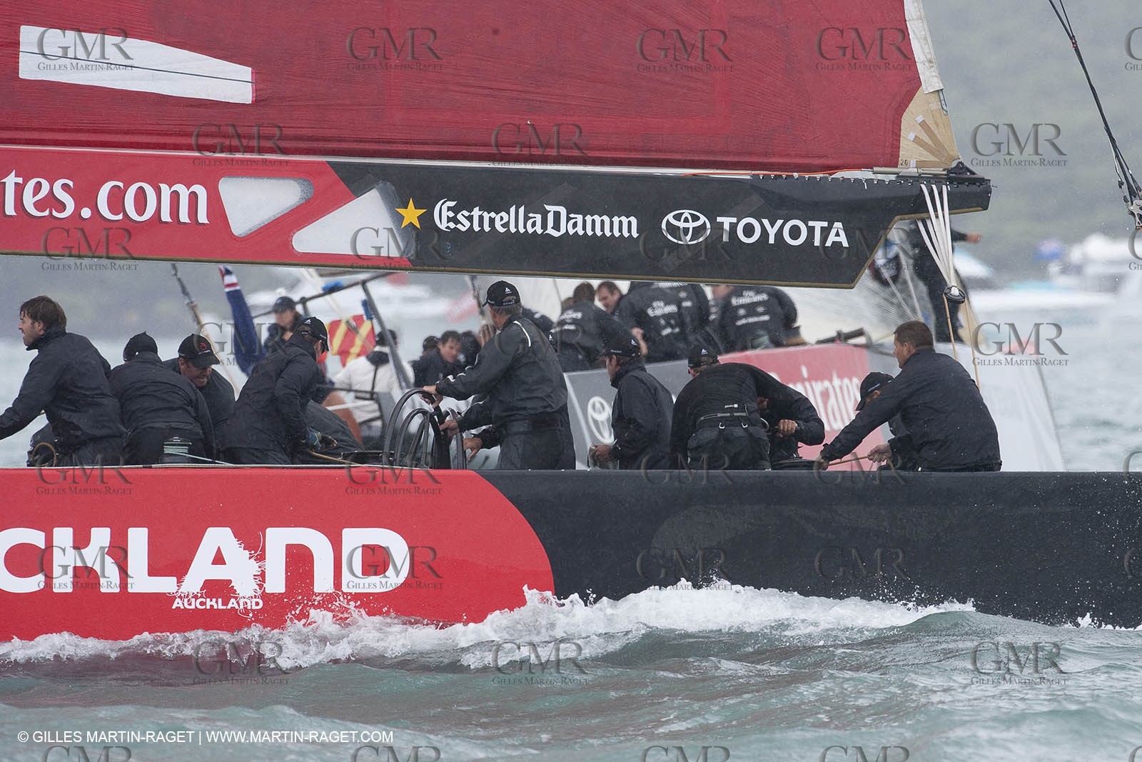 14 02 2009 - Auckland (NZL) -  Louis Vuitton Pacific Series -  Racing Day 14 - Challenger final