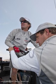 19 05 2010 - La Maddalena (ITA, Sardinia) Louis Vuitton Trophy - BMW ORACLE Racing - Training