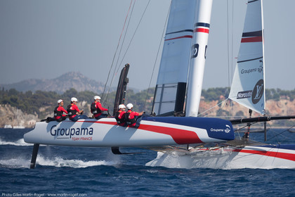 08 09 2016, Toulon (FRA, 83), Louis Vuitton America's Cup Series Toulon, open training