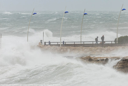 13 10 2016, Marseille (FRA,13) Tempête d'automne