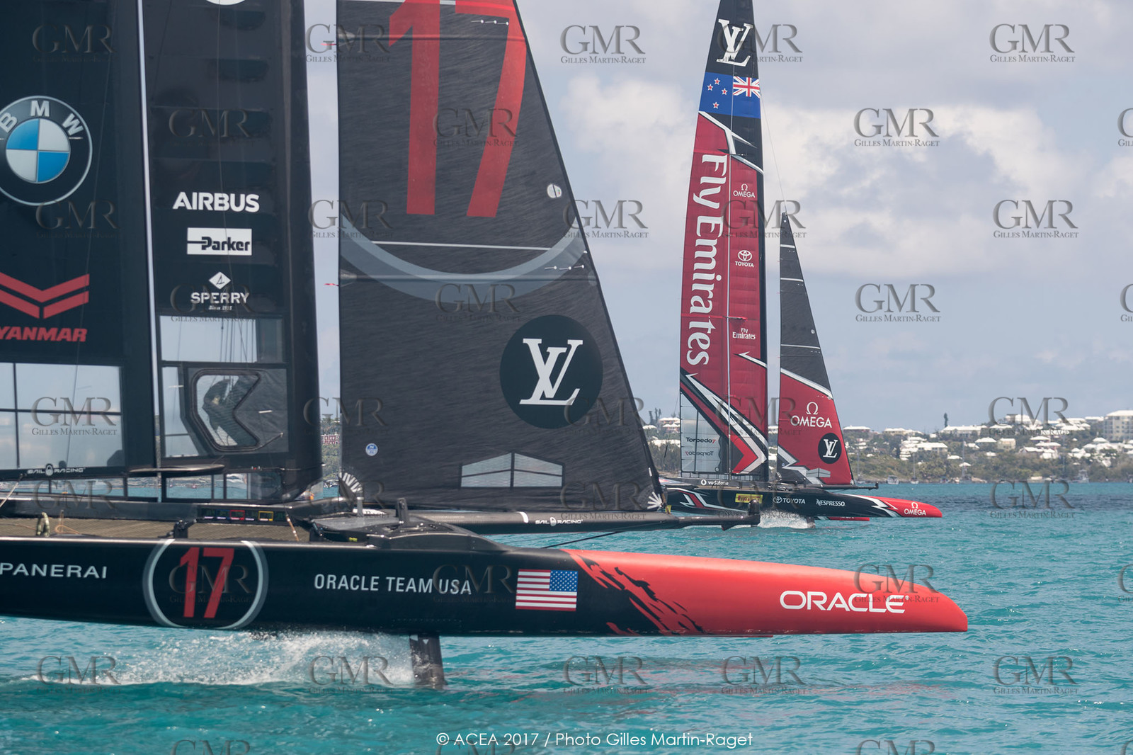 17 06 2017 - Bermuda (BDA) - 35th America's Cup 2017 - 35th America's Cup Match Presented by Louis Vuitton, Race day 1