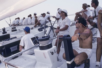 Sailing, Yacht Racing, America's Cup XXVII, San Diego (USA,CA) 1988, Stars & Stripes Vs New Zealand