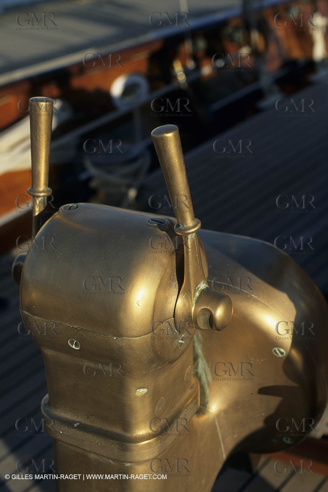 Classic yachts, deck fitting details