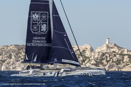 24 09 2012 - Marseille (FRA,13) - Match race France 2012 - Arrivée des MOD 70 du  Tour de l'Europe