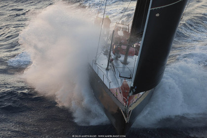 09 10 2017, Calvi (FRA,20), VOR 70 Babsy, Tentative de record autour de la Corse à la voile, skipper Franck Cammas