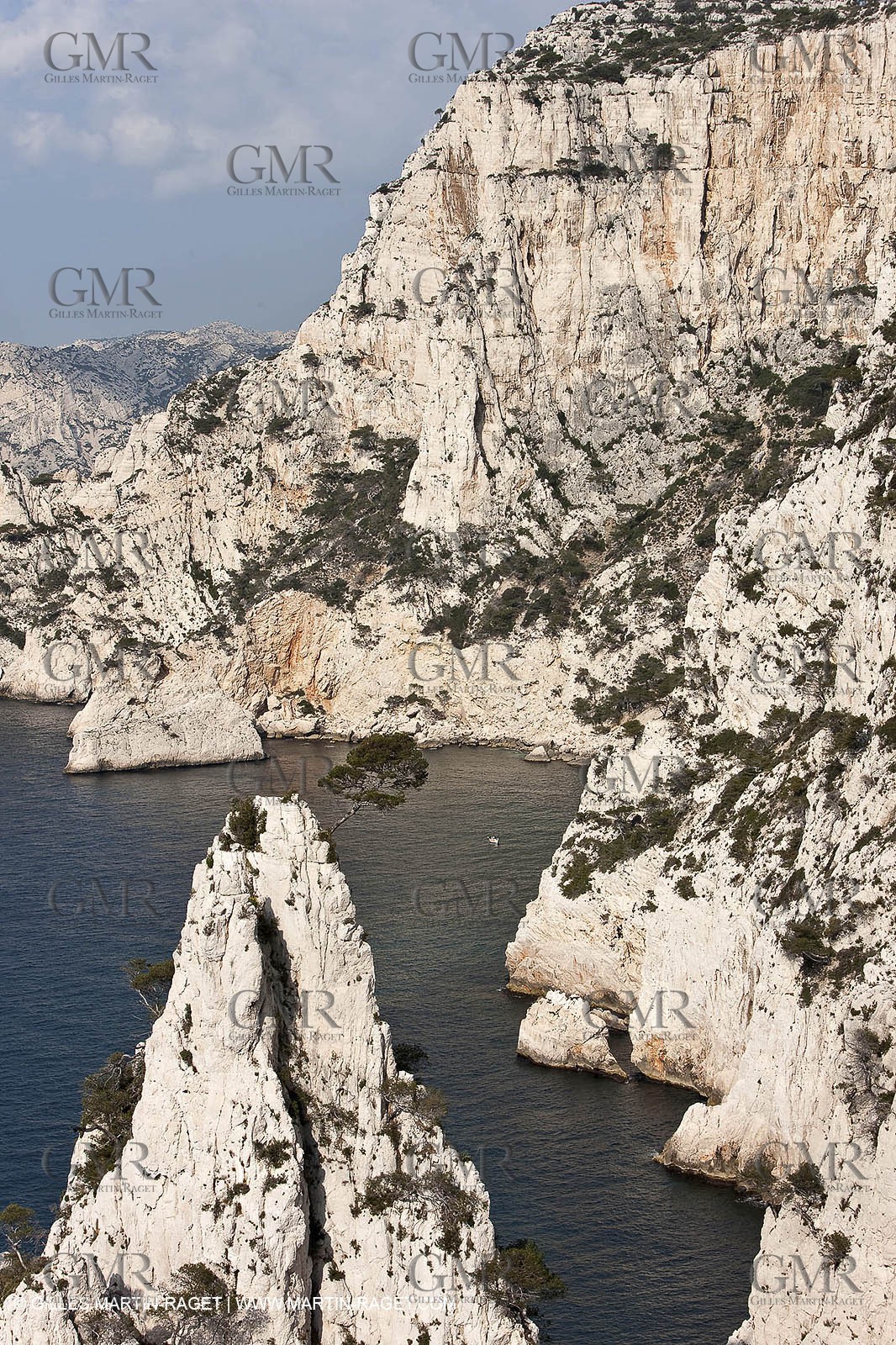 20 03 2009 - Marseille (FRA, 13) - Les Calanques - Pic de l'Eissadon and devenson cliffs