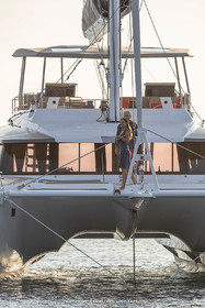 30 08 2018, Porto Vecchio (FRA, South Corsica) Chantier Fountaine-Pajot, Alegria 67