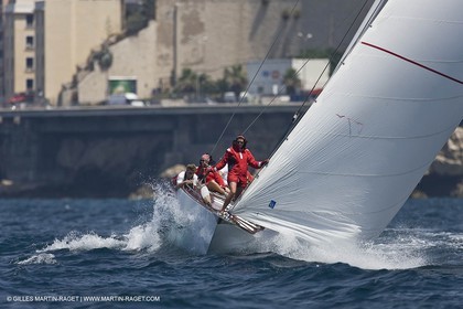 Sailing, Classic yachts, Voiles Vieux Port 2009, Marseille (FRA)