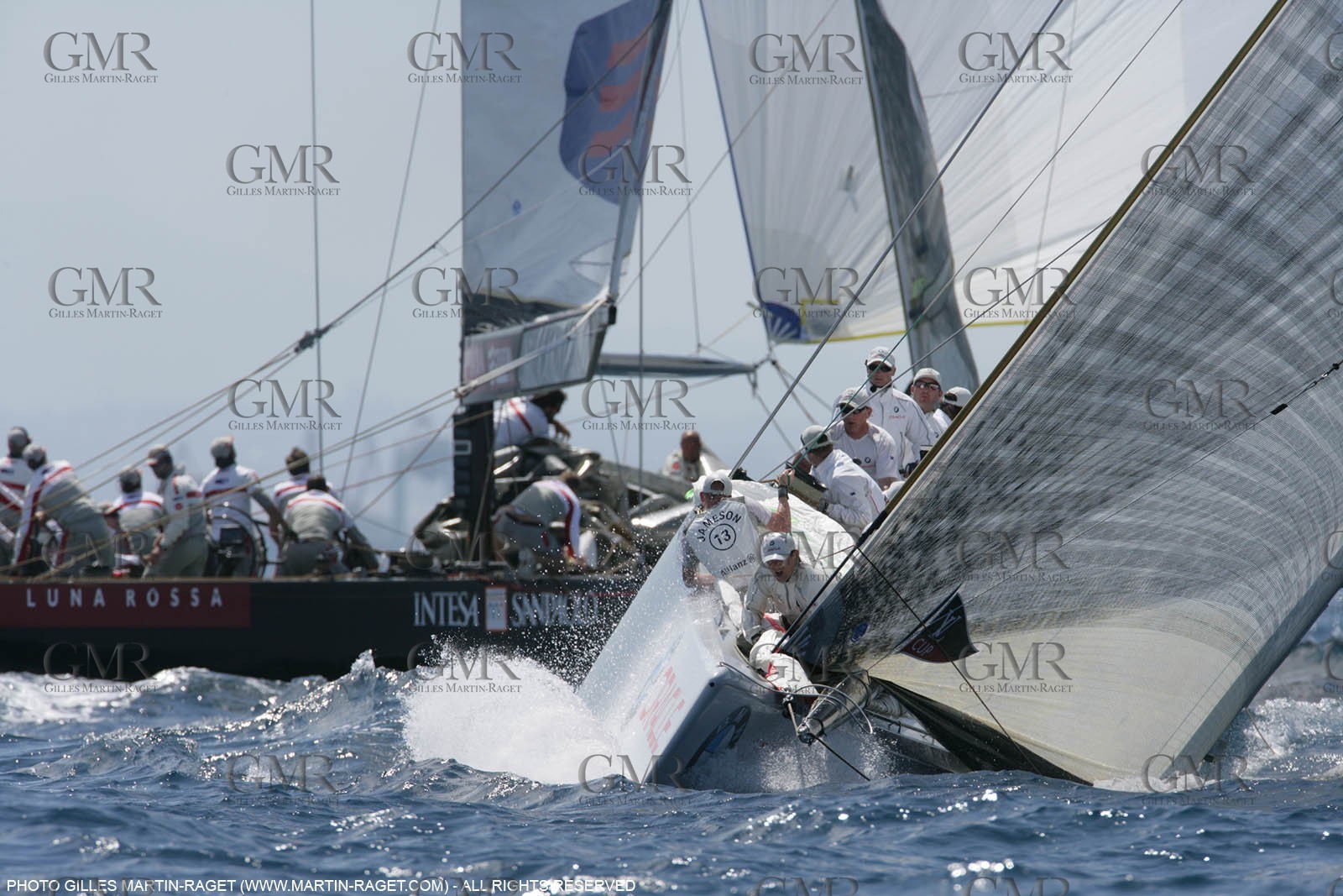 15 05 2007-Valencia (Spain)- 32nd America's Cup - Louis Vuitton Cup - Semi-final - Day 2 - BMW ORACLE racing