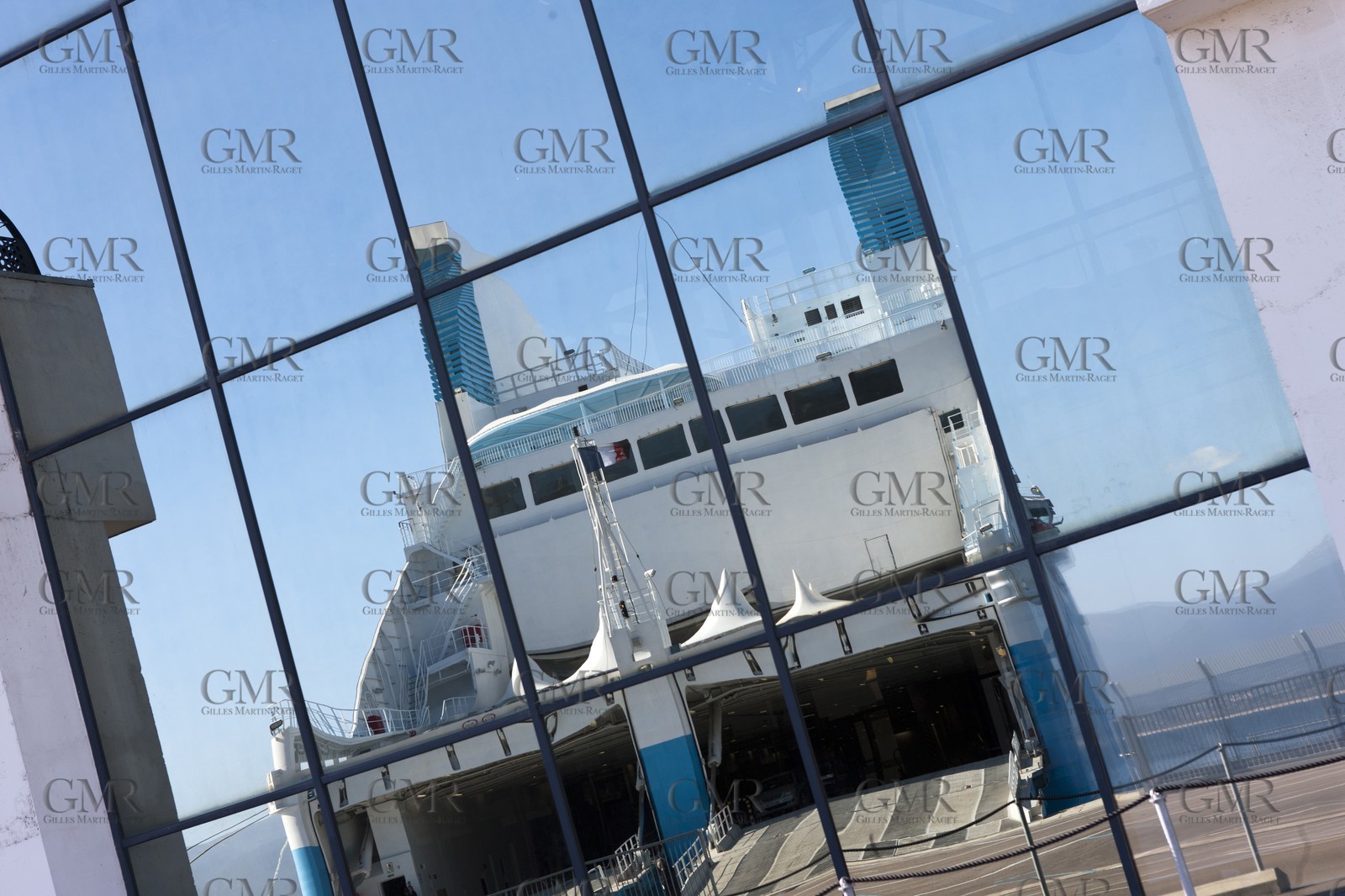 16 02 2012 - Ajaccio (FRA, Corse) -  La Méridionale shipping company- Piana at Ajaccio