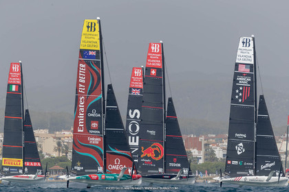 15 09 2023, Vilanova i La Geltru (ESP), 37th America's Cup, Preliminary Regatta N° 1, Race Day 3
