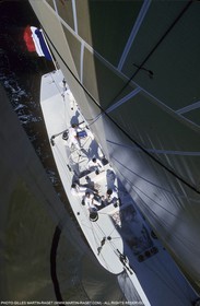 America's Cup - San Diego 1992 - Defi français - A bord F1