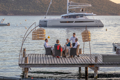 30 08 2018, Porto Vecchio (FRA, South Corsica) Chantier Fountaine-Pajot, Alegria 67