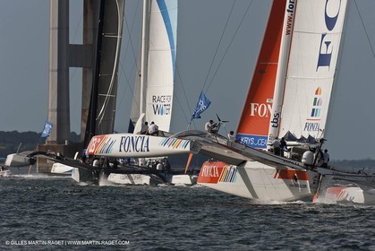 02 07 2012 - Newport (RI) -start of the Krys Ocean Race pre-event sailed between Newport and New York