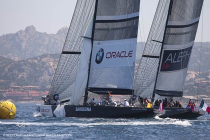 23 05 2010 - La Maddalena (ITA, Sardinia) Louis Vuitton Trophy - BMW ORACLE Racing - Racing Day 2