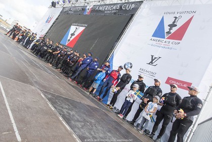 30 08 2015, Göthenburg, (SWE), 35th America's Cup, Louis Vuitton America's Cup World Series Göthenburg 2015, Race Day 2