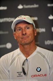 13 05 2007-Valencia (Spain)- 32nd America's Cup - Louis Vuitton Cup - Semi-final - Day 0 - Skipper's press conference