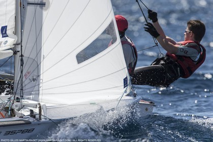 12 04 2015, Marseille (FRA), Yachting Club de la Pointe Rouge - Coupe Internationale de Printemps des 470, Final Day