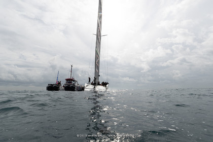 12:10 2024, Barcelona (ESP), Louis Vuitton 37th America's Cup, Final Match, Race Day 1, Race 1
