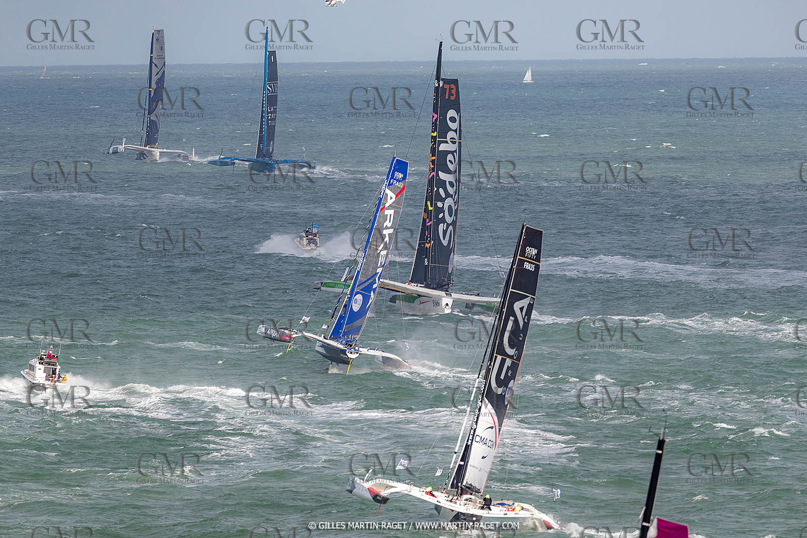 07 11 2021, Le Havre (FRA), Départ Transat Jacques Vabre 2021