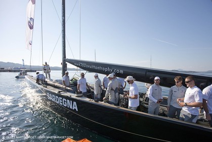23 05 2010 - La Maddalena (ITA, Sardinia) Louis Vuitton Trophy - BMW ORACLE Racing -Racing Day 2
