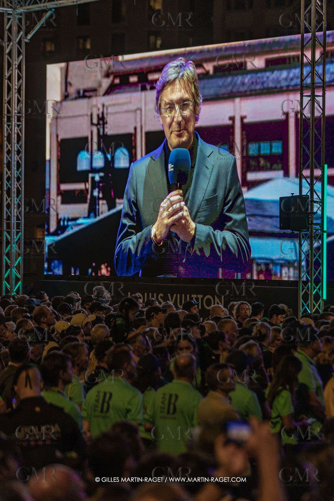 19 10 2024, Barcelona (ESP), Louis Vuitton 37th America's Cup, Final Match, Race Day 6 , Prizegiving