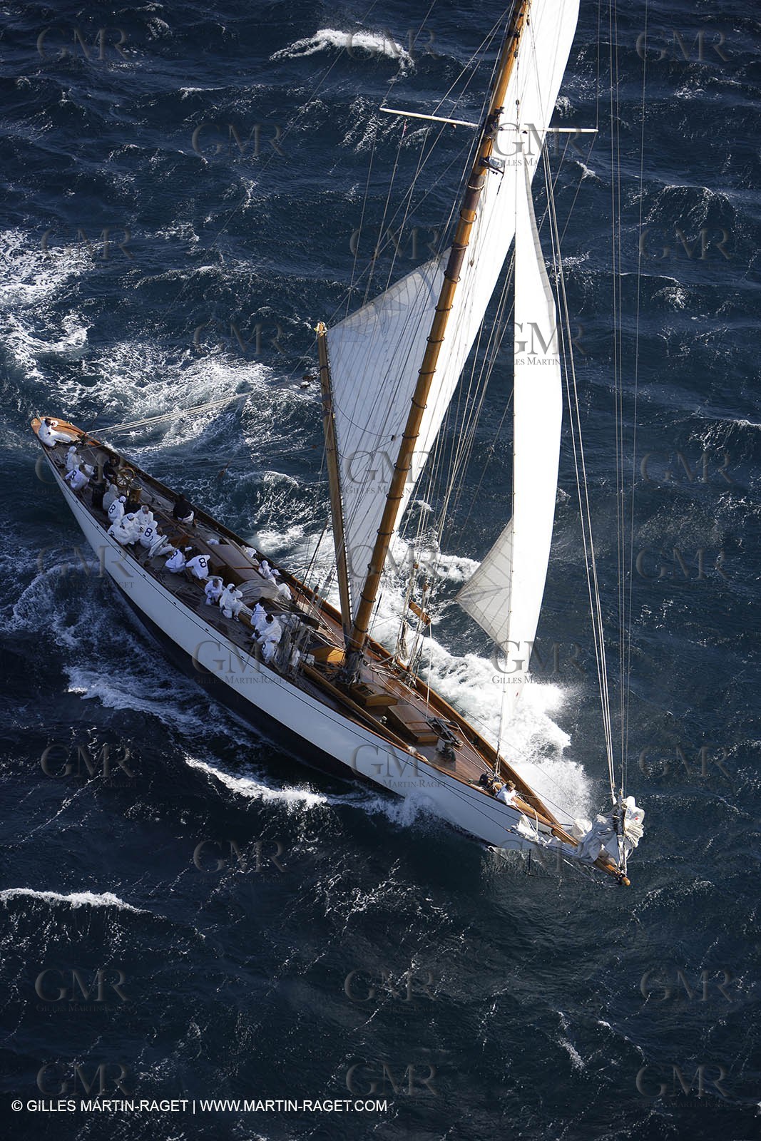 07 10 2006 - Saint Tropez (Fr) - Voiles de Saint Tropez 2006 - Classic Yachts - Moonbeam IV