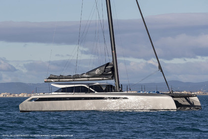 25 01 2019, La Grande Motte (FRA,34), Gunboat 68 first sail
