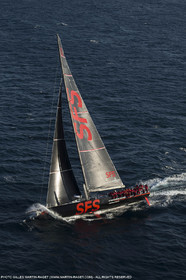 24 mars 2016   Marseille (FRA,13), SFS II (skipper Lionel Péan), dernière sortie d'entraînement avant la SNIM