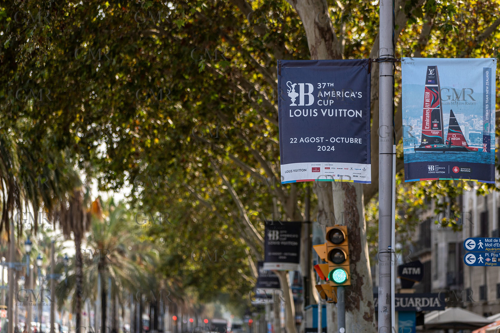 20 08 2024, Barcelona (ESP), Louis Vuitton 37th America's Cup,