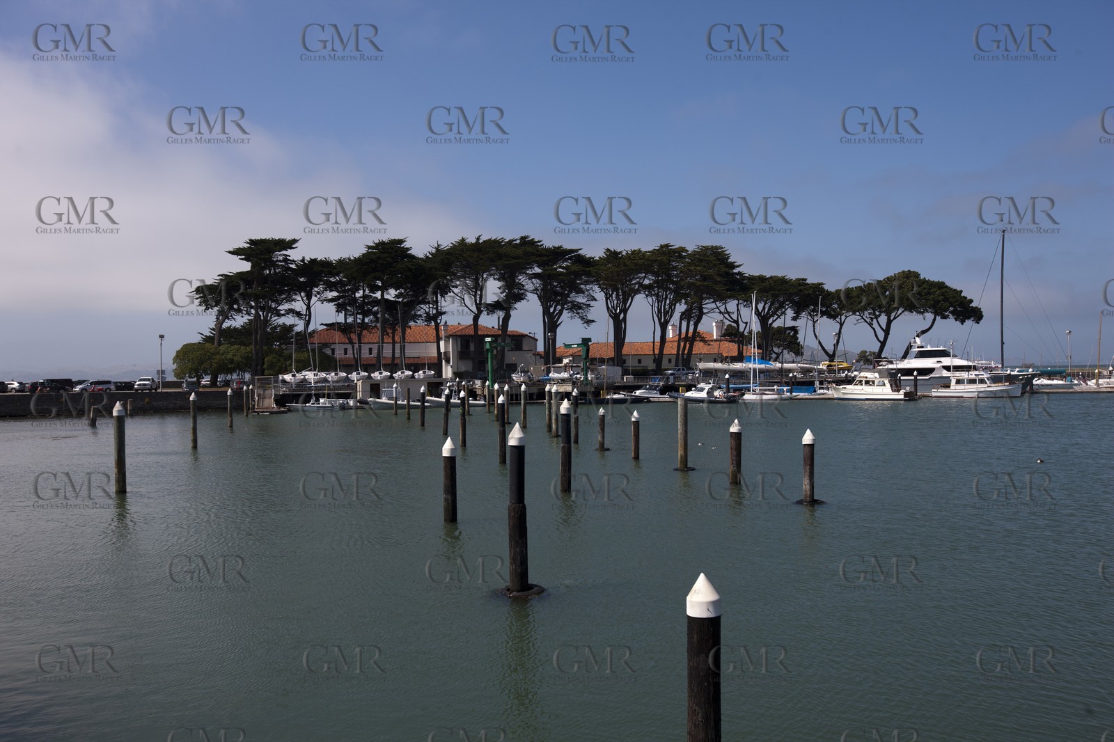 07 06 2011 - San Francisco (USA,CA) - 34th America's Cup - San Francis Yacht Club parkings