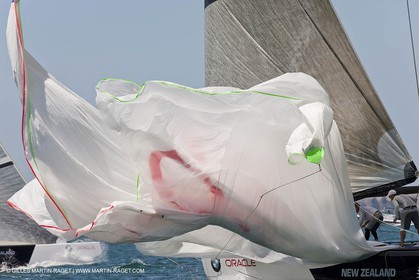 26 01 2009 - Auckland (NZL) - Louis Vuitton Pacific Series - BMW ORACLE Racing - Training