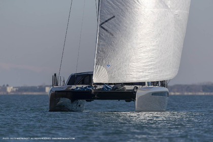 05 02 2019, La Grande Motte (FRA,34), Gunboat 68 sail testing  2