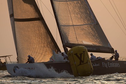 14 11 2010 - Dubai (UAE) - Dubai Louis Vuitton Trophy -  BMW ORACLE Racing - Race Day 1 - Vs All 4 one