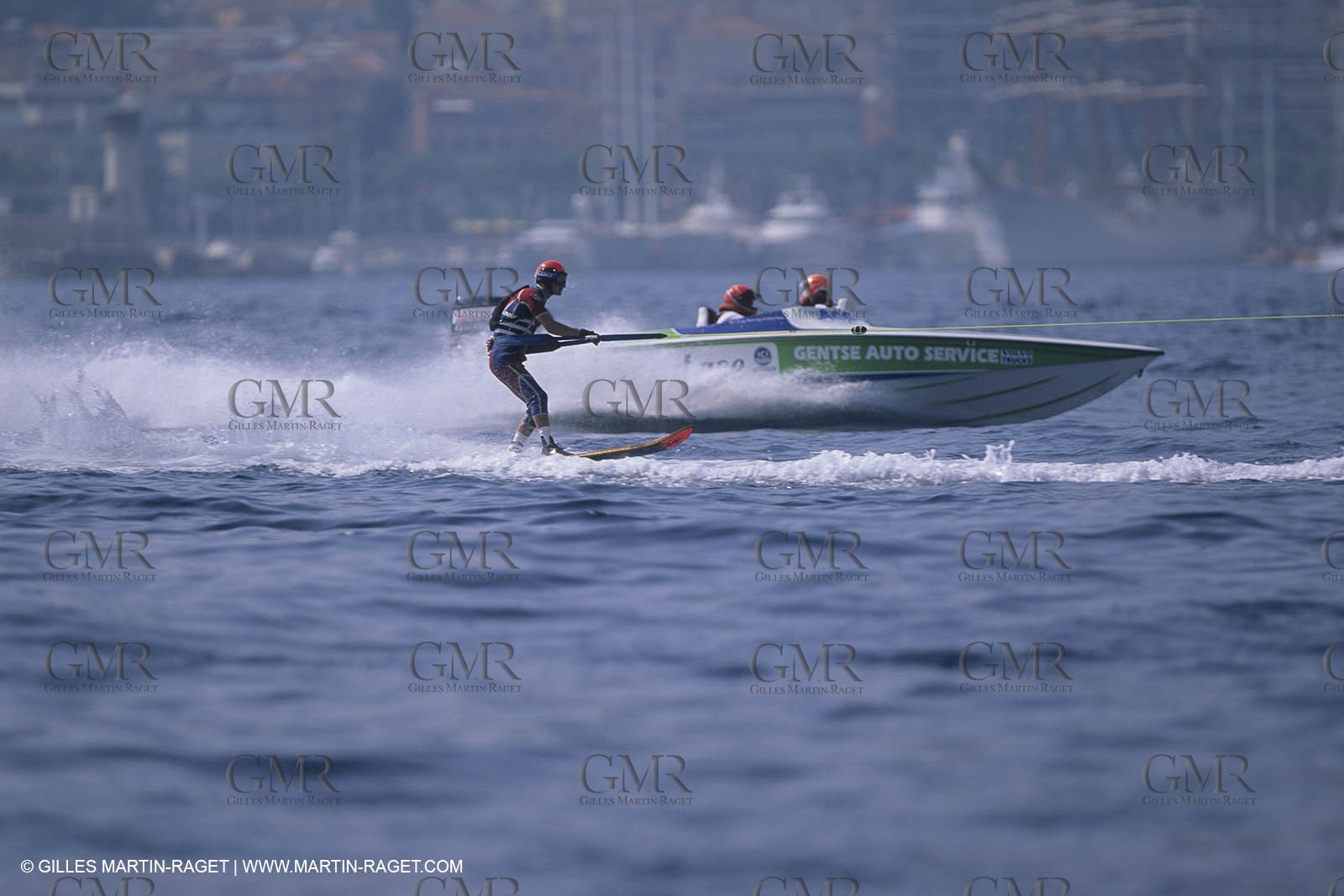 Speed water skiing