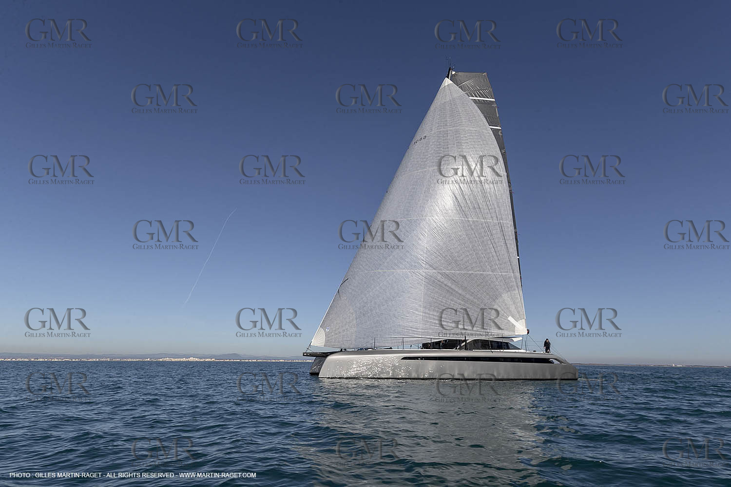05 02 2019, La Grande Motte (FRA,34), Gunboat 68 sail testing  2