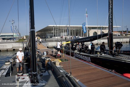 23 05 2010 - La Maddalena (ITA, Sardinia) Louis Vuitton Trophy - BMW ORACLE Racing - Racing Day 2