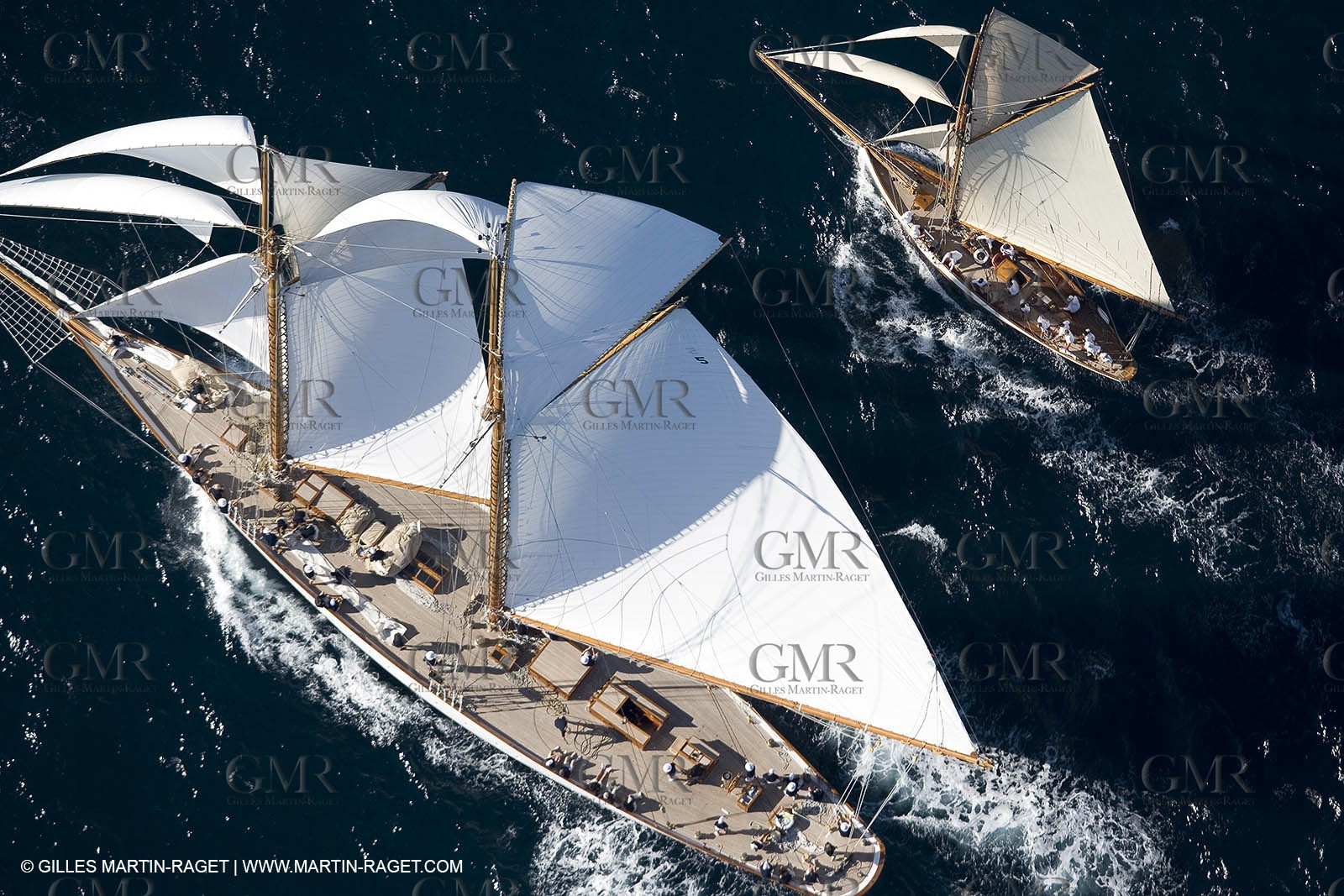 Sailing, Classic yachts, Voiles de Saint-Tropez 2006