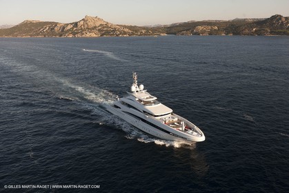 18 08 2011 - La Maddalena (ITA, Sardinia) - Motor yacht Inception