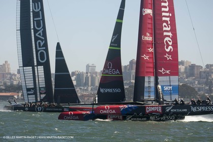 18 09 2013 - San Francisco (USA,CA) - 34th America's Cup - Final Match - Racing Day 8.