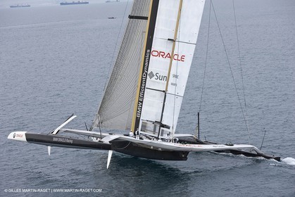 06 02 2010 - Valencia (ESP) - 33rd America's Cup - BMW ORACLE Racing - Last preparation day