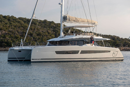 30 08 2018, Porto Vecchio (FRA, South Corsica) Chantier Fountaine-Pajot, Alegria 67