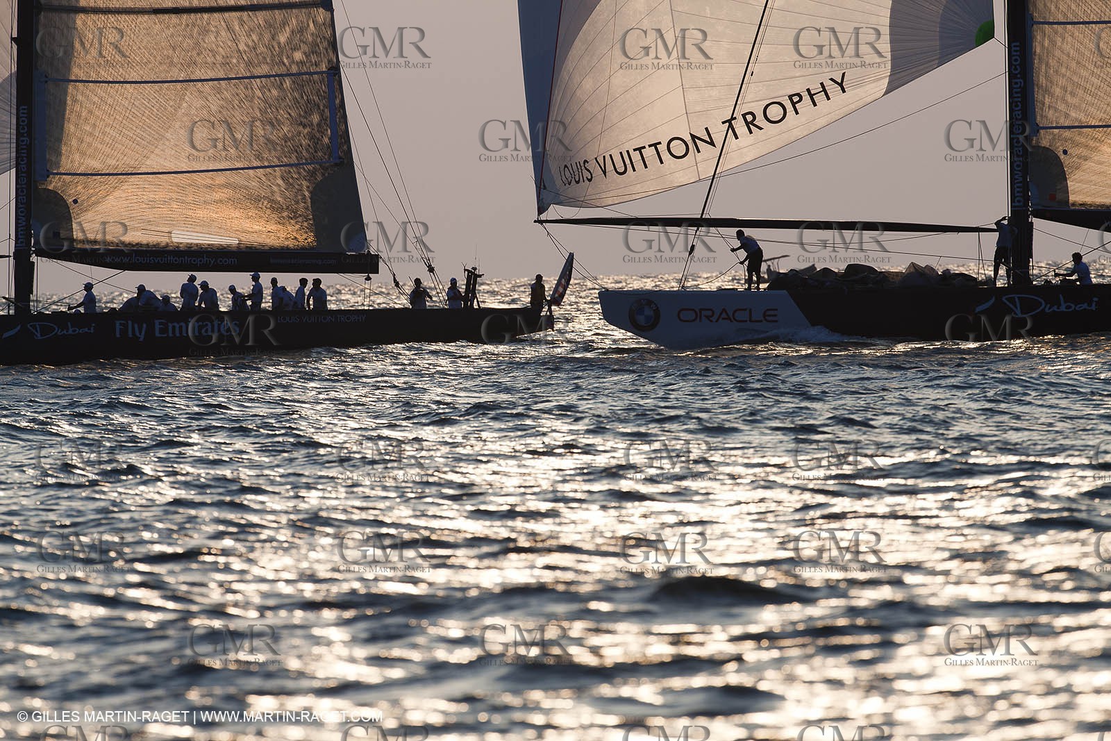 14 11 2010 - Dubai (UAE) - Dubai Louis Vuitton Trophy -  BMW ORACLE Racing - Training - Race Day 1